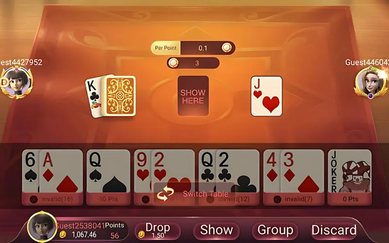 10 card rummy